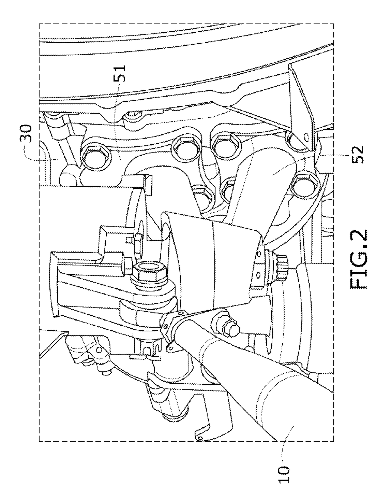 Suspension system for an aircraft auxiliary power unit