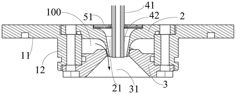 A kind of atomizing nozzle and gas atomization pulverizing equipment