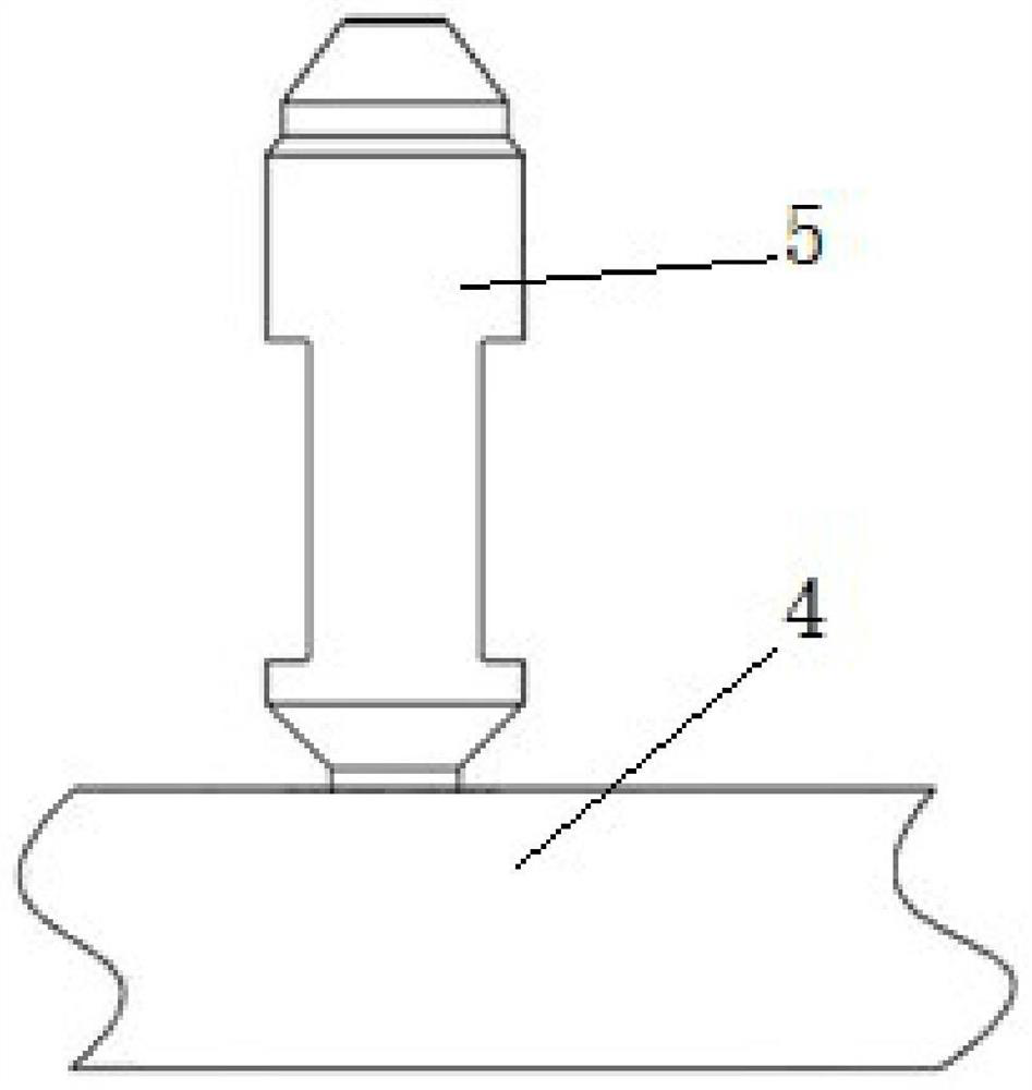 Aircraft canopy fuselage opening frame inflation sealing structure and assembling method thereof