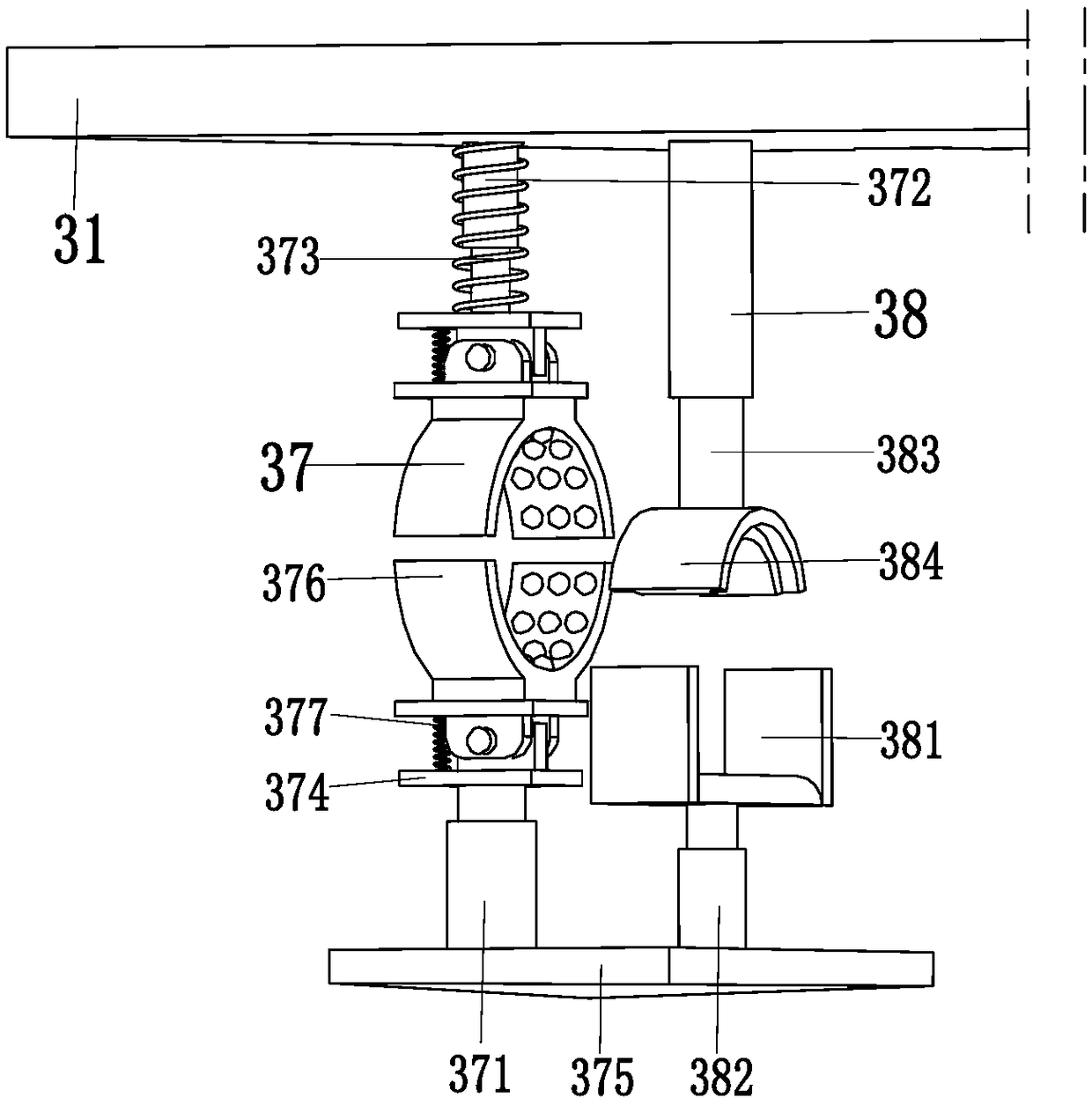 Automatic paying-off construction trolley for power cable well