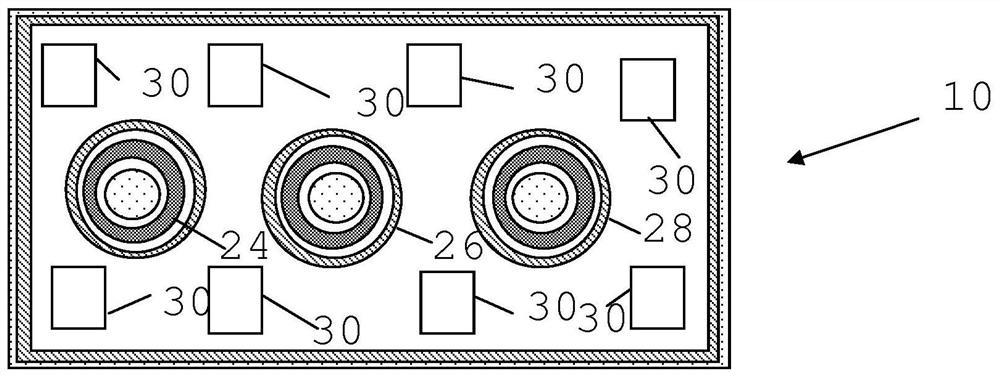 Cooling arrangement for a high voltage power device