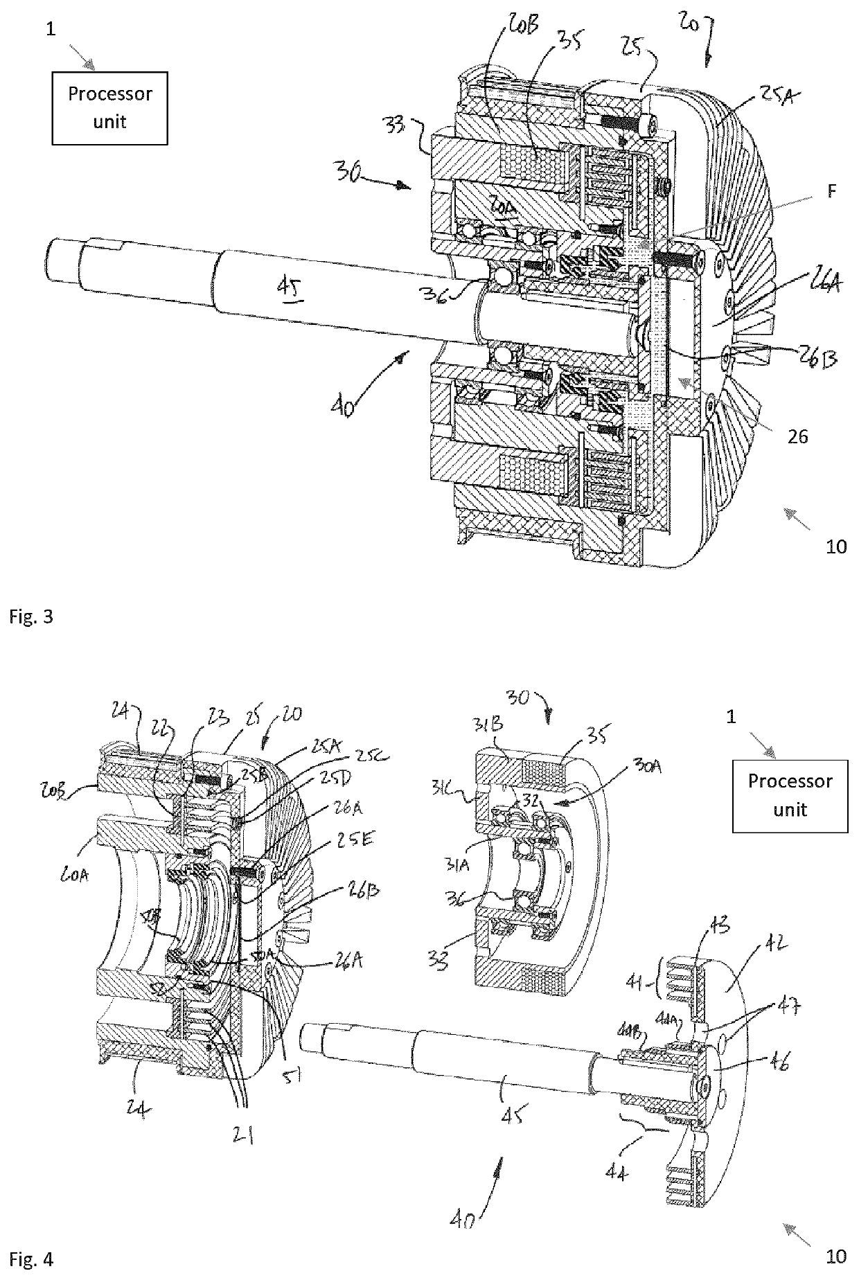 Human-hybrid powertrain for a vehicle or moving equipment using magnetorheological fluid clutch apparatus