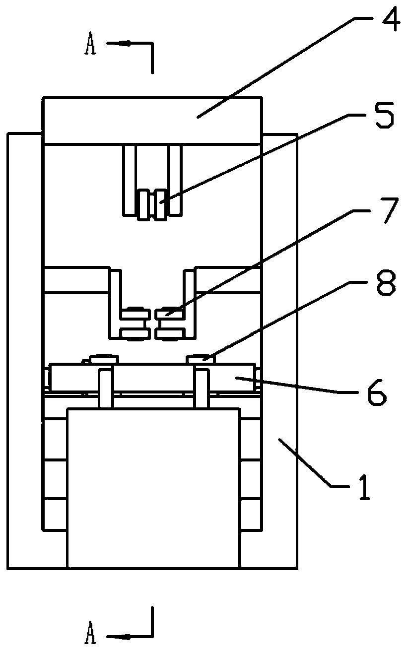Steel assemblage clamping device