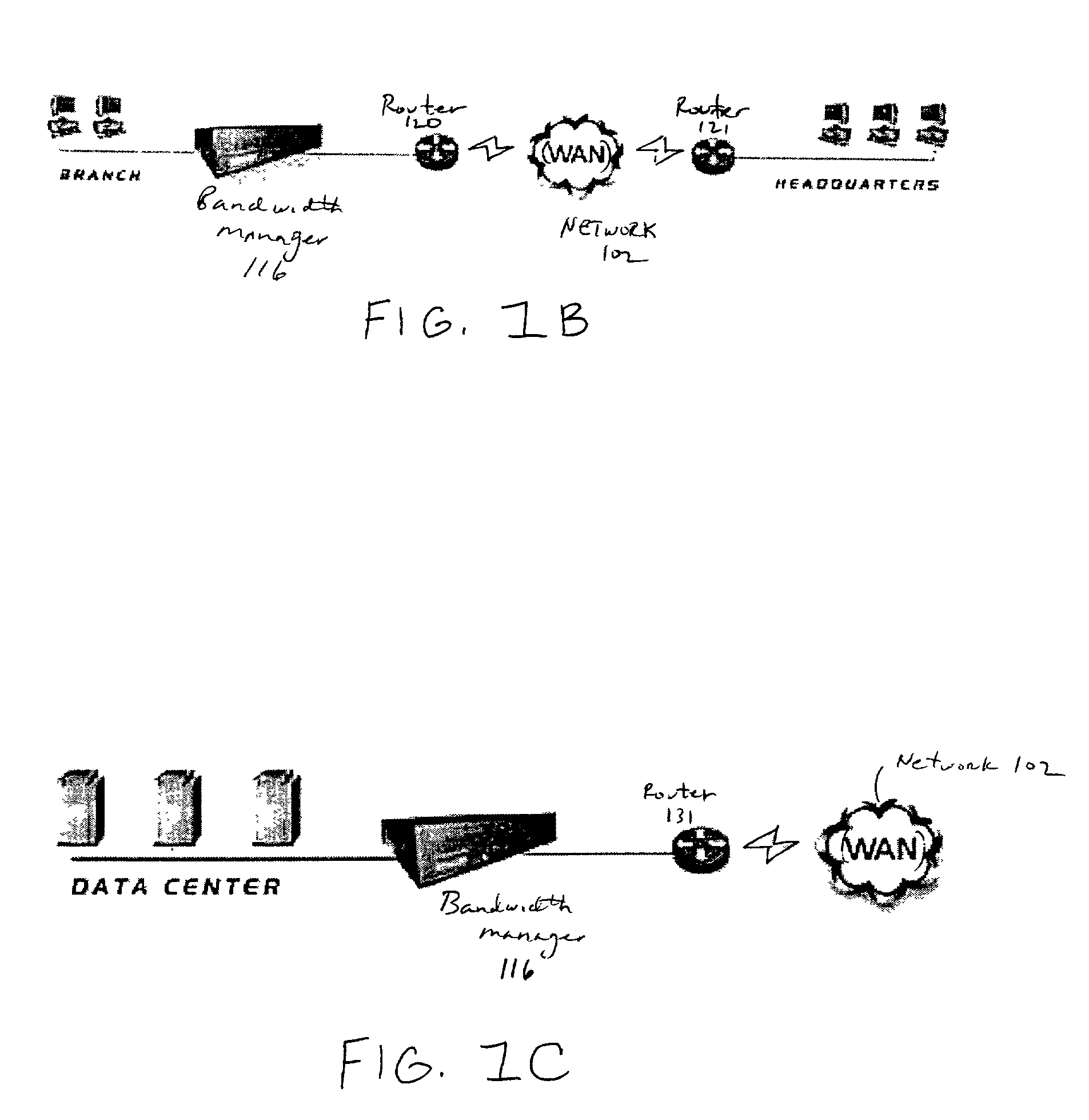 Method and system for controlling network traffic within the same connection with different packet tags by varying the policies applied to a connection