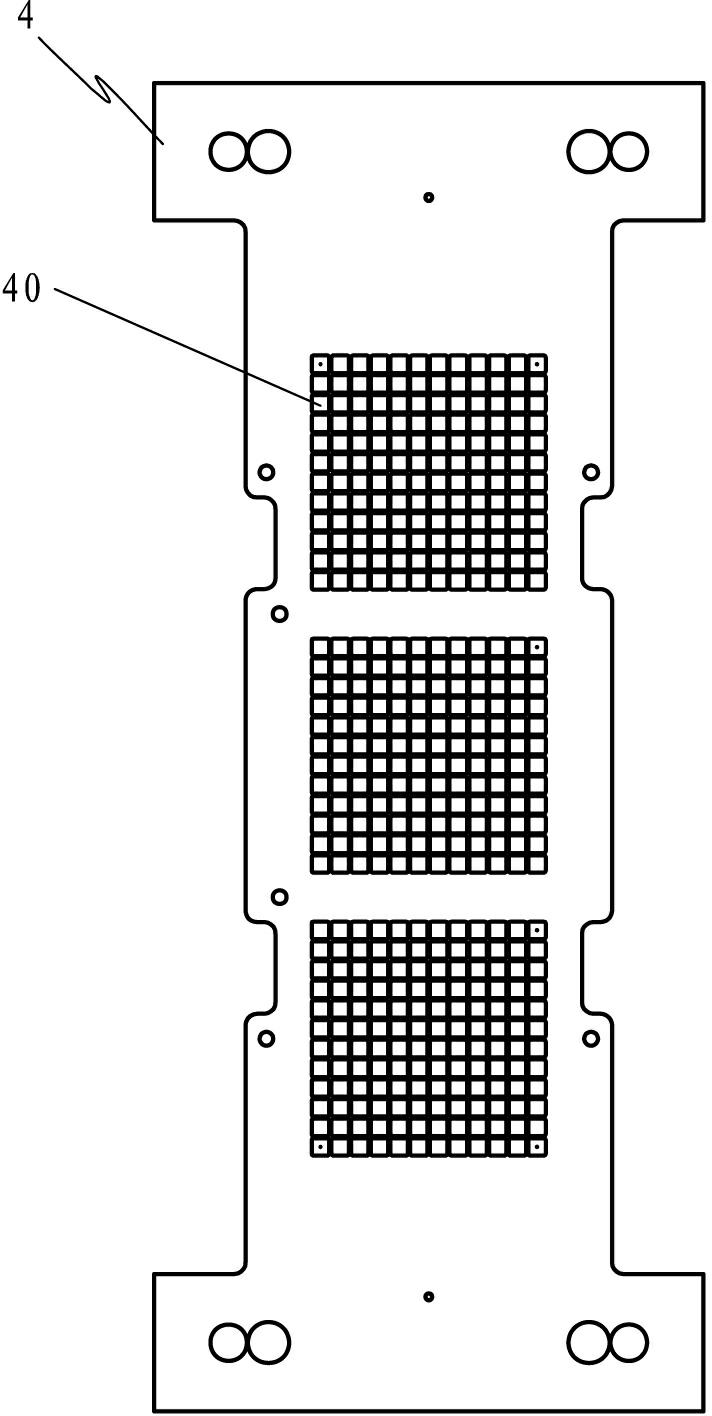 Electroplating device for lead wire framework