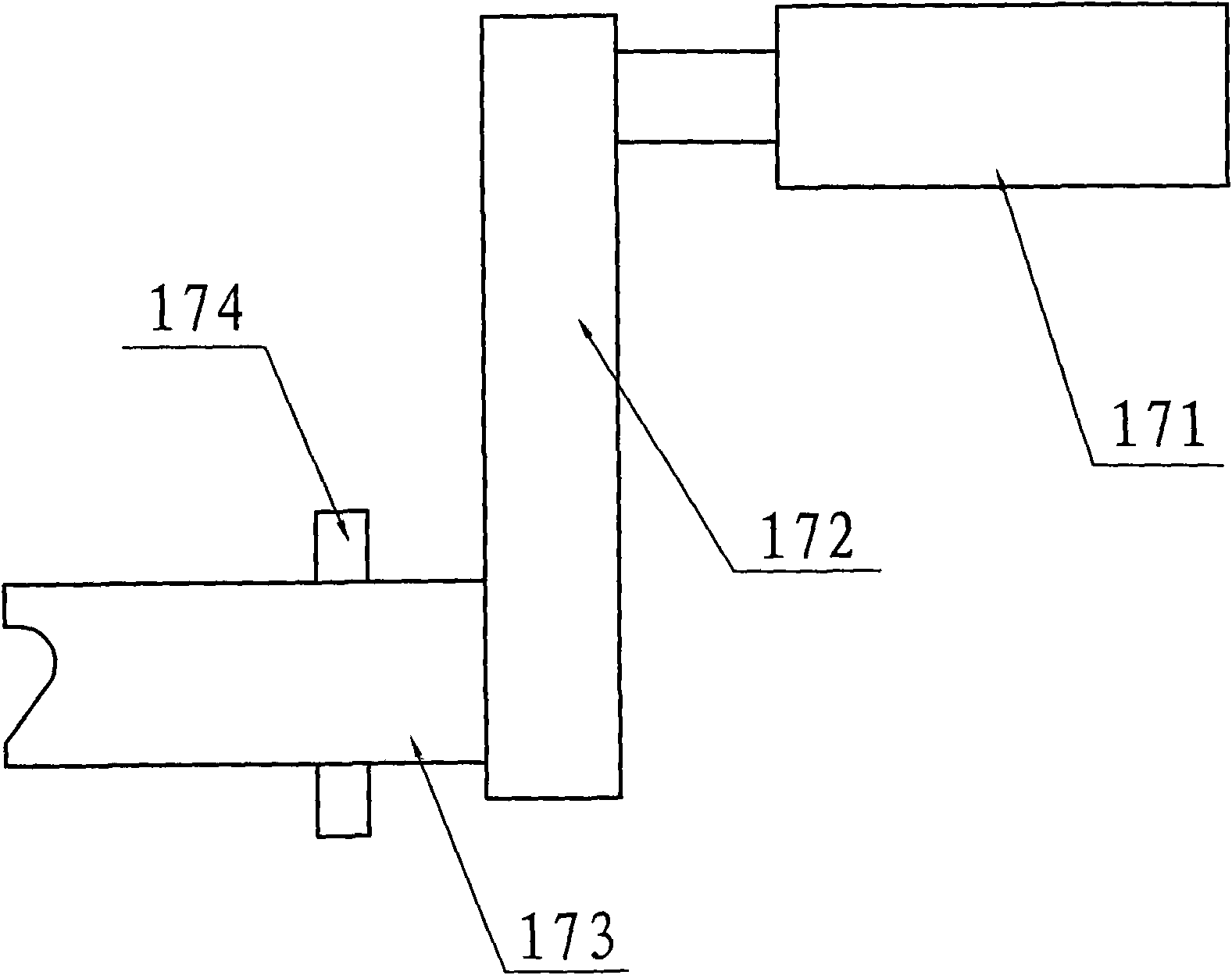 External anti-reversal starting device of single-cylinder diesel engine and use method thereof