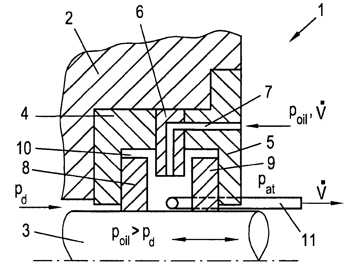 Sealing assembly for sealing a reciprocating piston rod of a reciprocating compressor