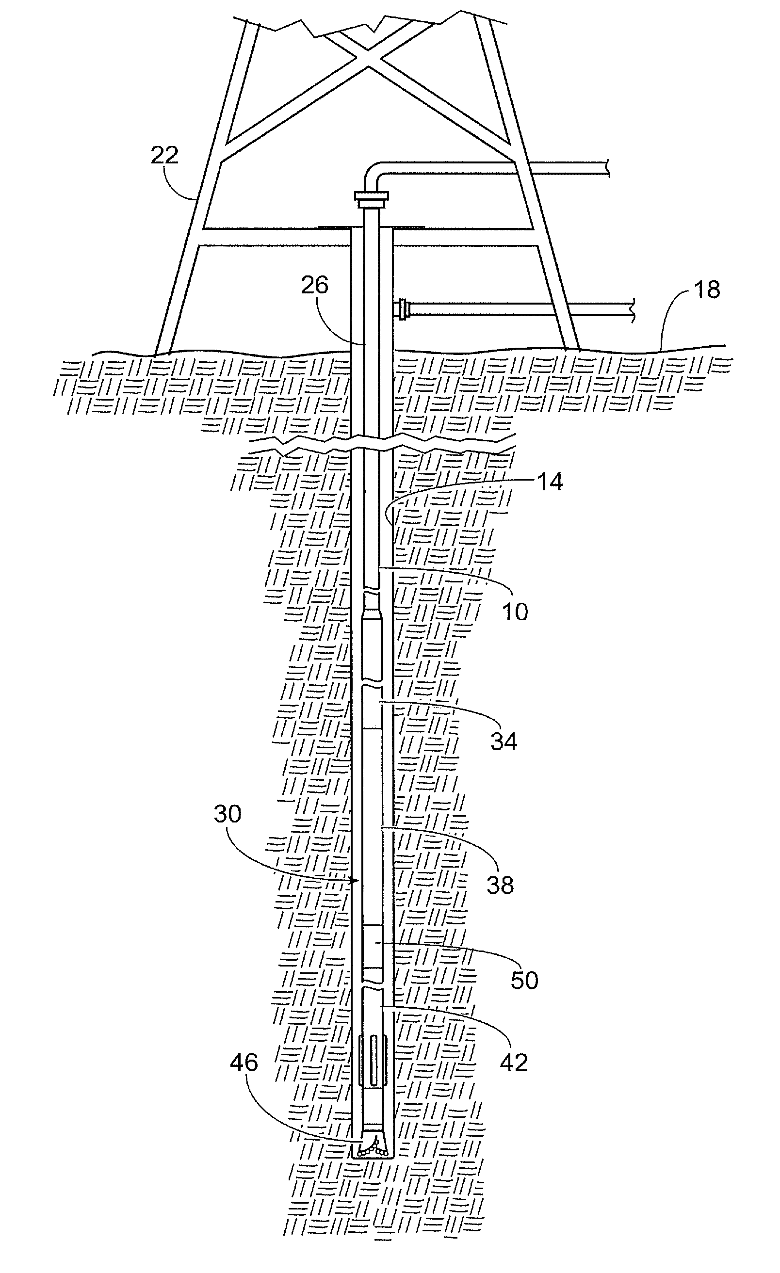 Downhole shock absorber for torsional and axial loads