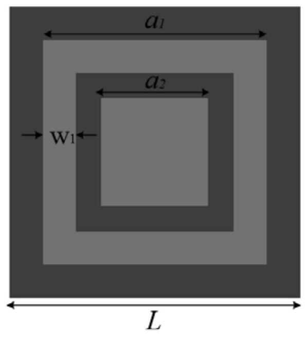 A kind of preparation method of focusing metasurface reflectarray antenna