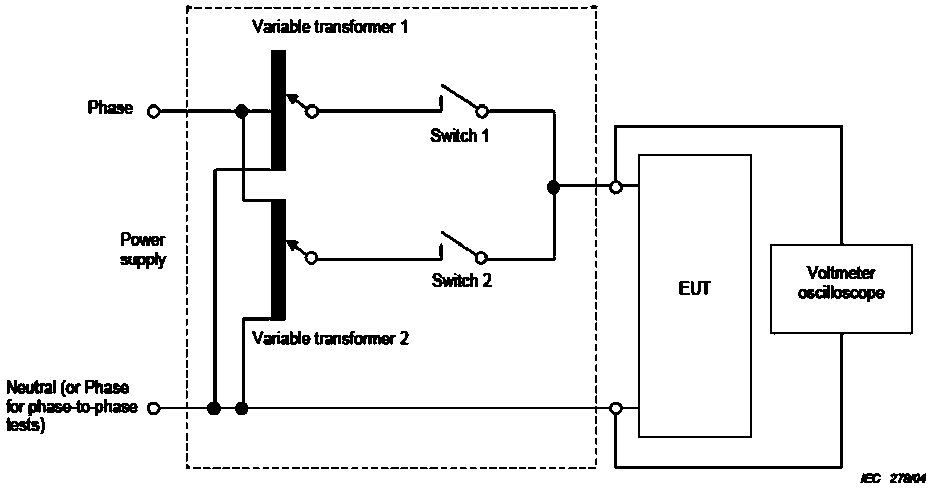 Voltage change generator