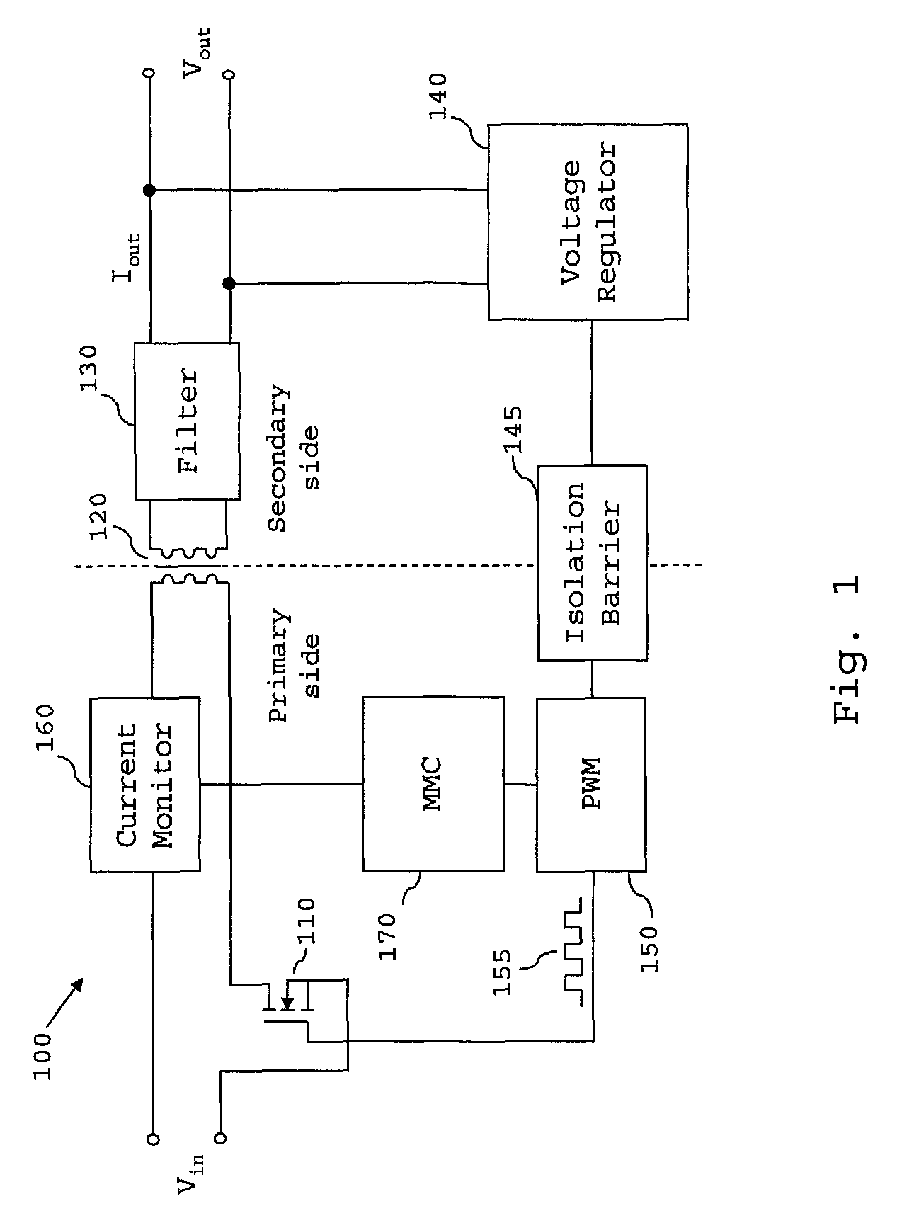 Overload detection in a switched mode power supply