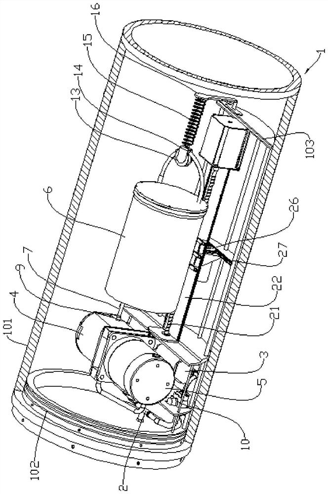 A comprehensive adjustment mechanism for underwater glider