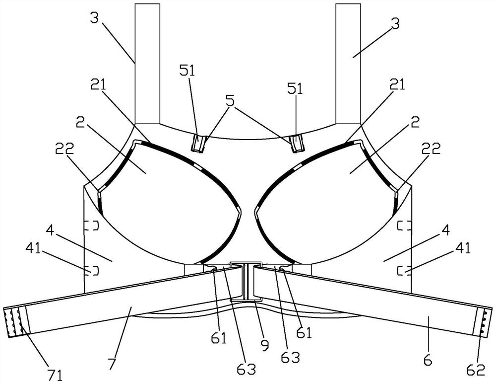 Sports comfortable functional bra and personalized manufacturing method thereof