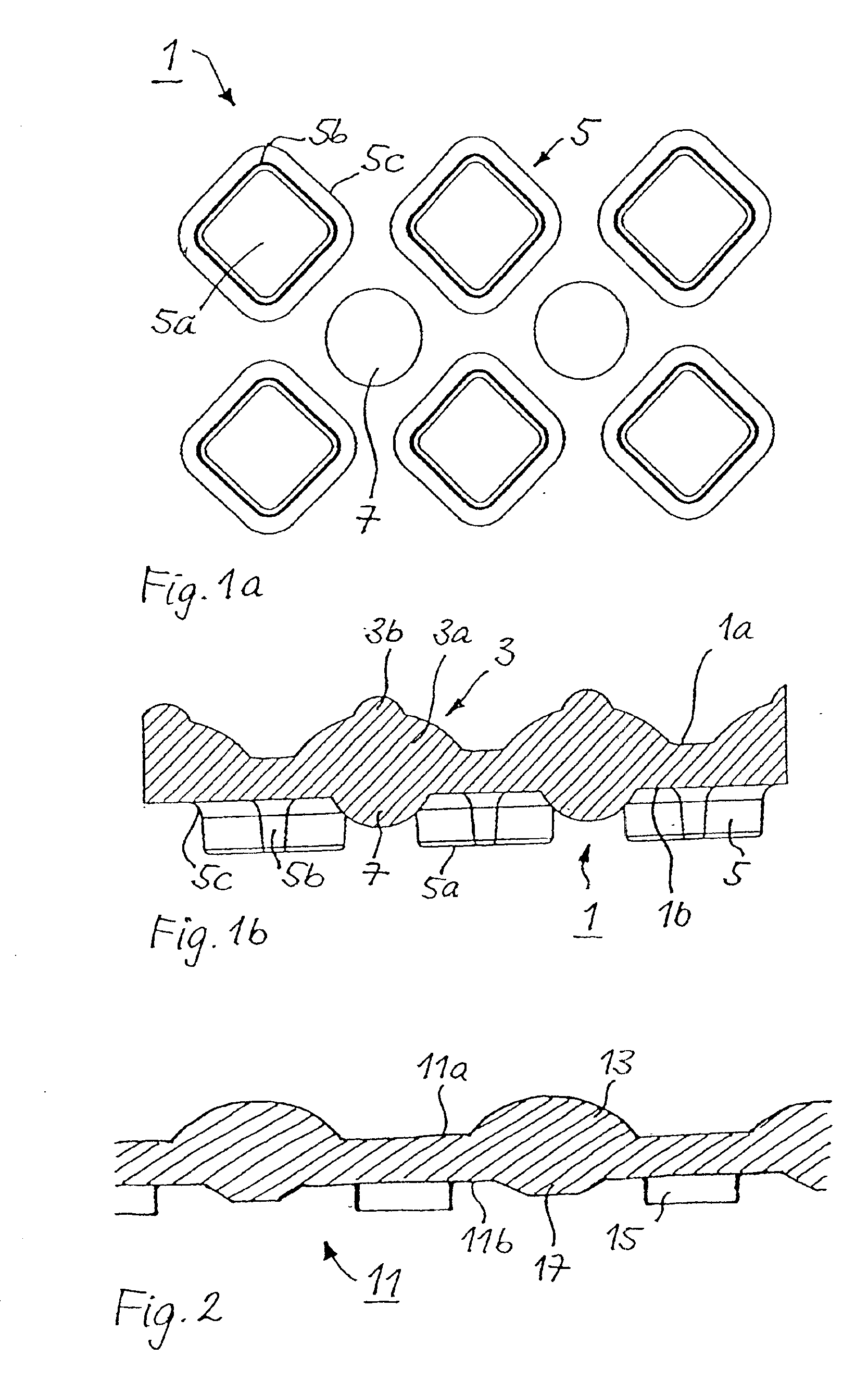 Floor covering of an elastically deformable material