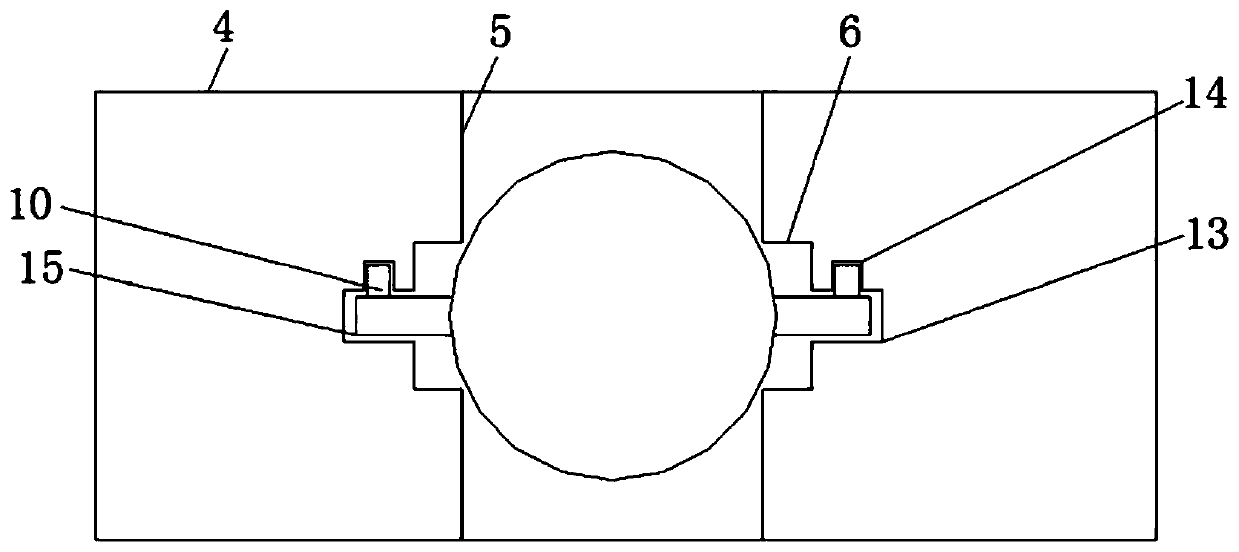 Stoop-free movable type round table rotating disc dirt removing device and using method