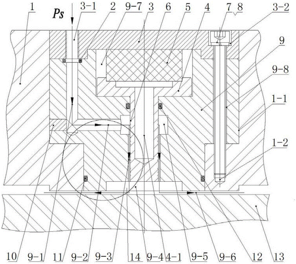 Hydrostatic guideway