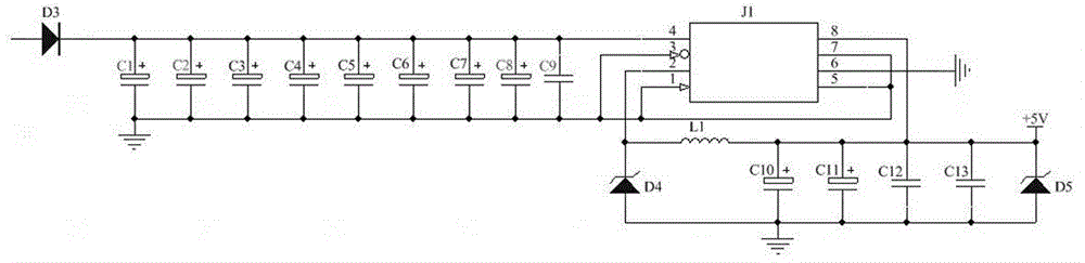 Power supply module of variable electrical instrument