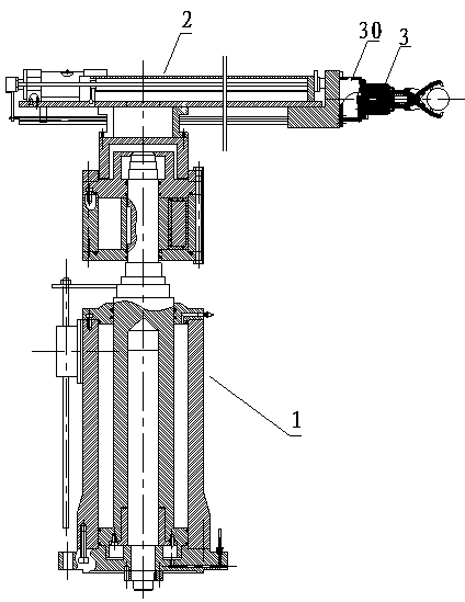 Hydraulic large-sized mechanical hand