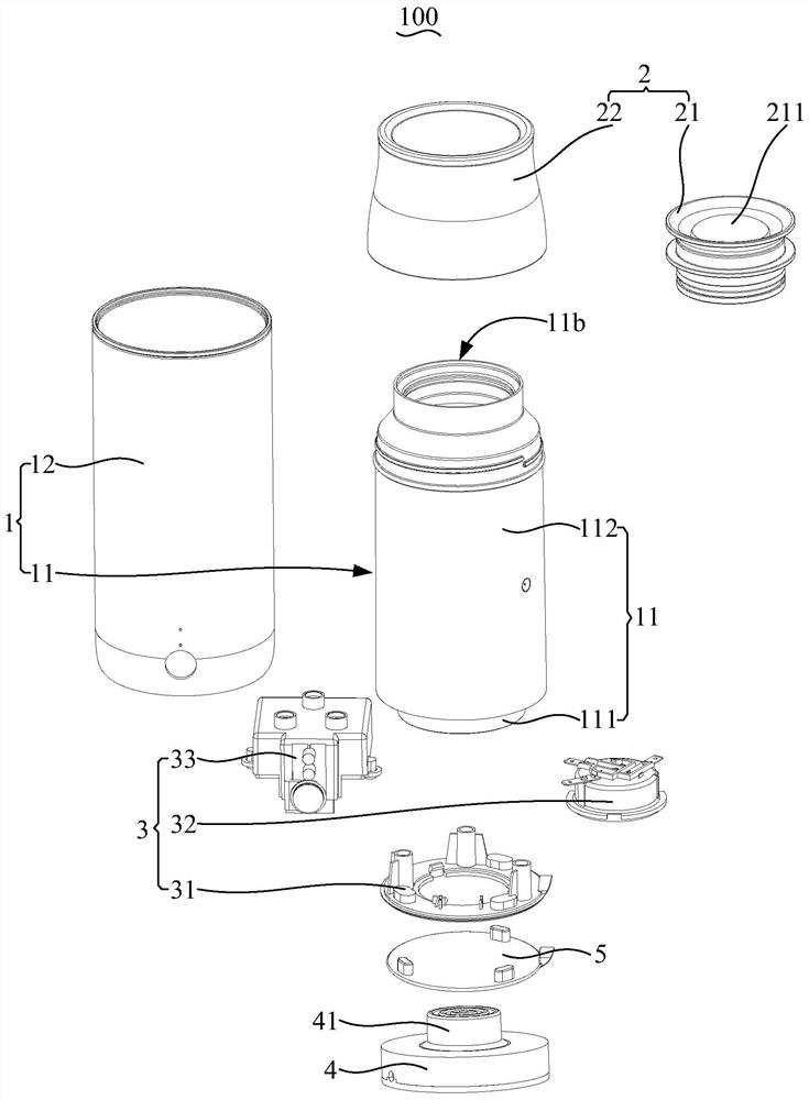 Electric kettle and cooking machine