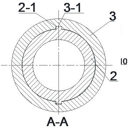 Pressing expansion type downhole annular blowout preventer and communication method thereof