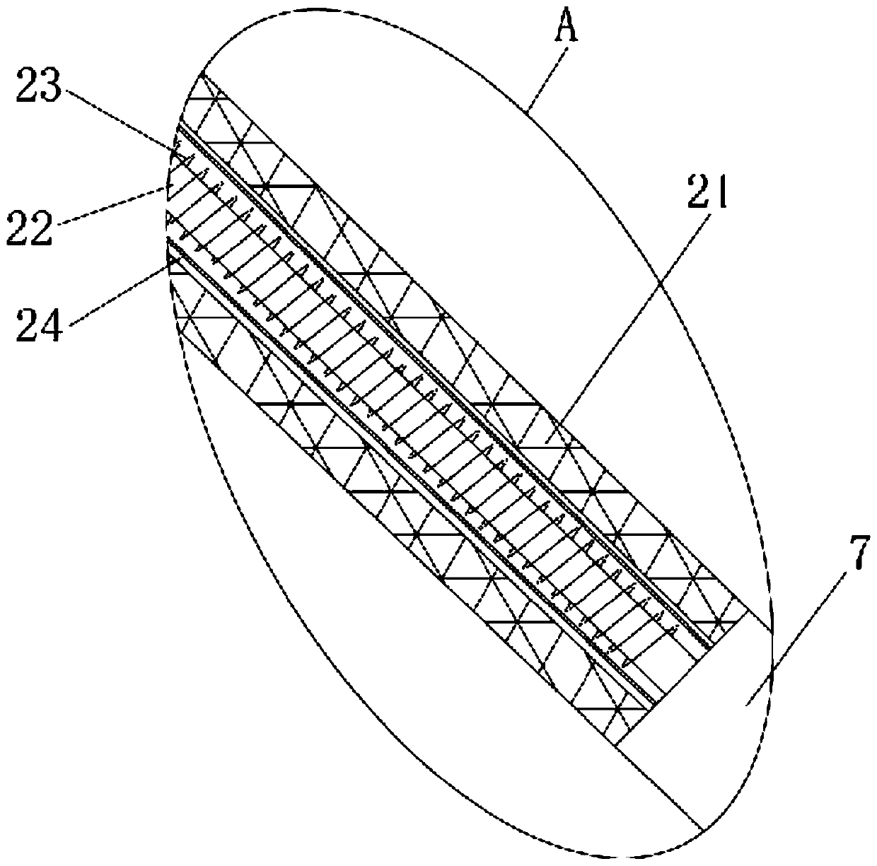 A building structure with anti-seismic function and its construction method
