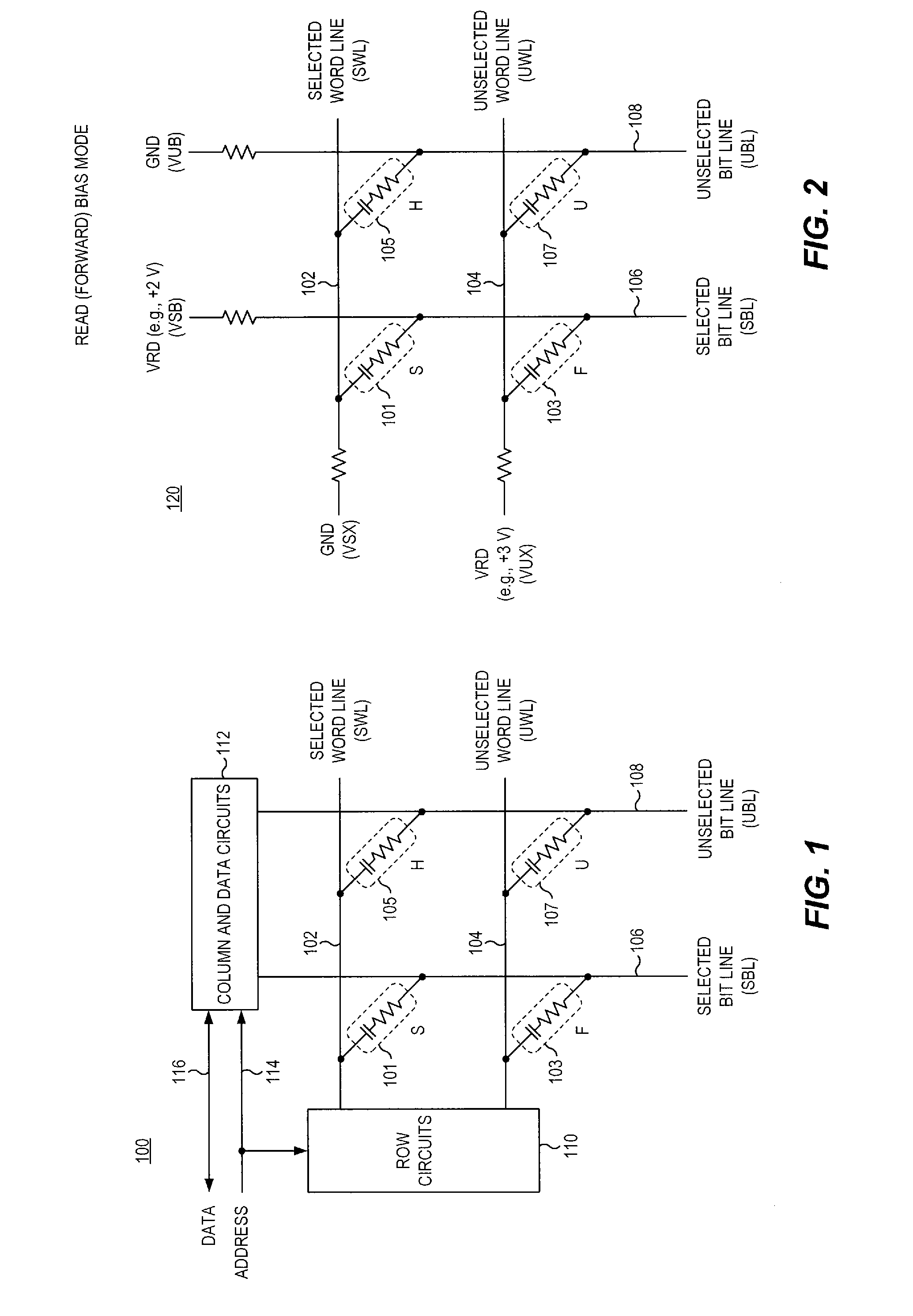 Method for reading a multi-level passive element memory cell array