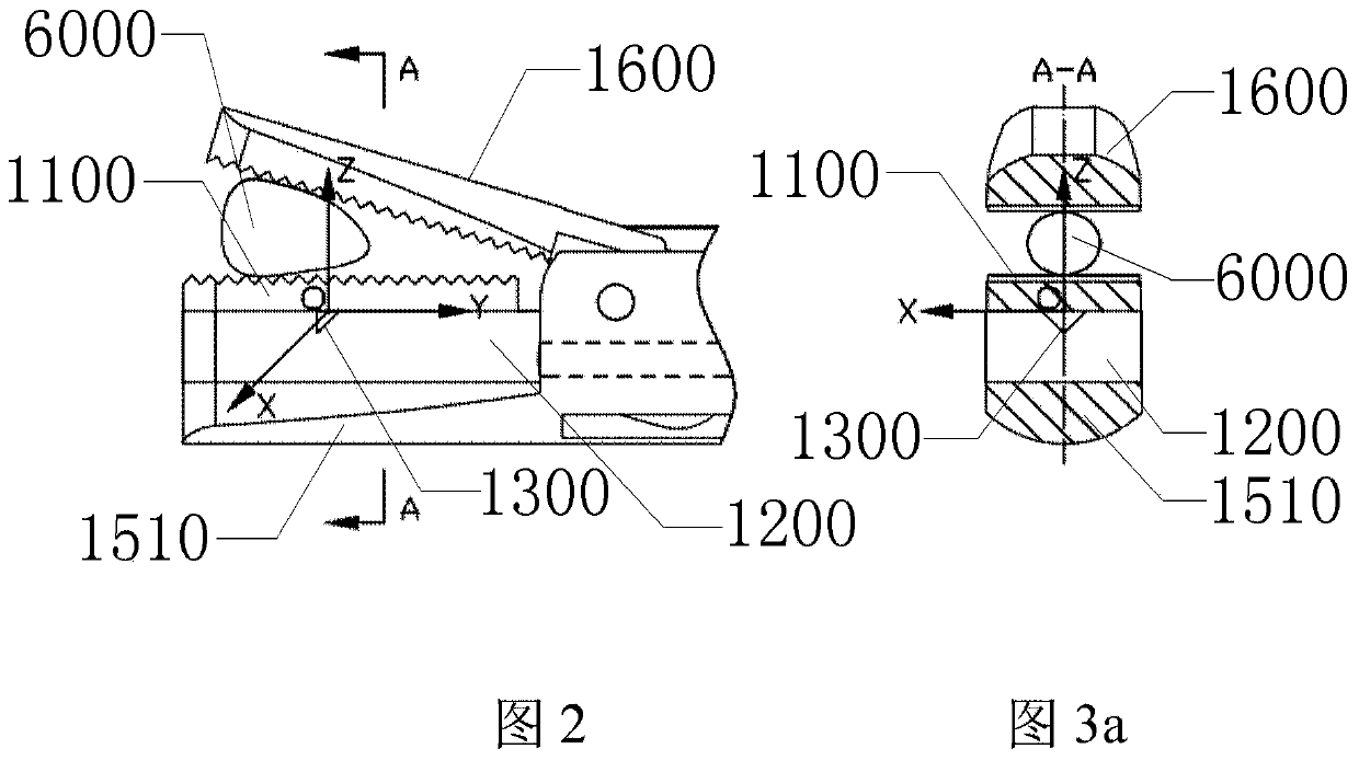 Six-dimensional force sensor, clamping probe and clamping instrument based on image feedback