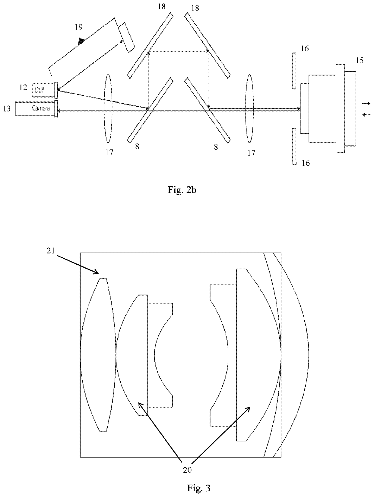 Device for interfering in the visual navigation capability of organisms