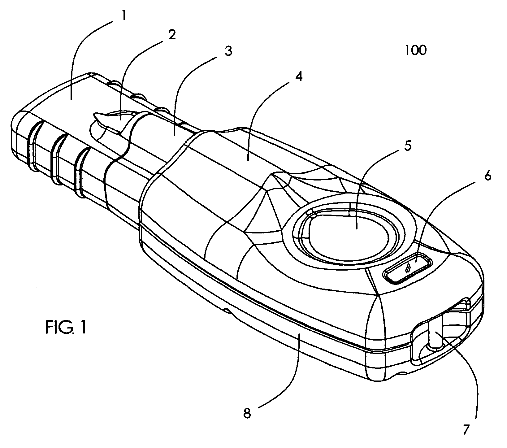 USB memory device with integrated flashlight