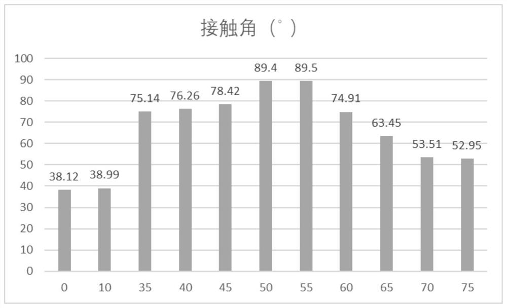 Preparation method of hydrophobic degradable starch nano composite film and obtained product