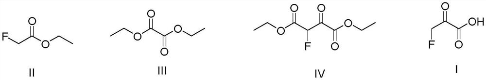 A kind of preparation method of 3-fluoropyruvate