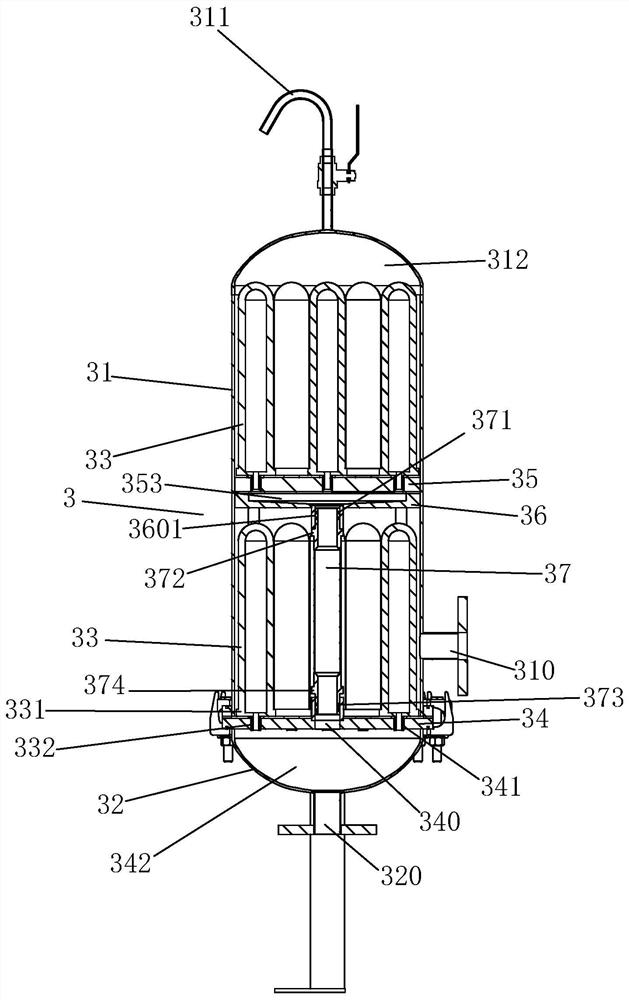 Multi-filter-element water purification device