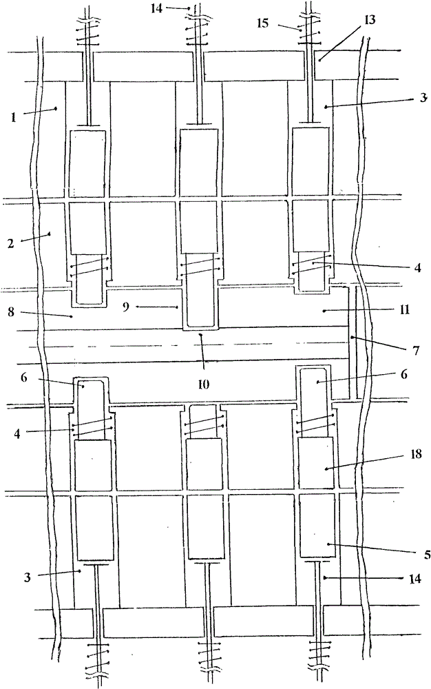 Master device for billiard inverse motion cashbox lock core