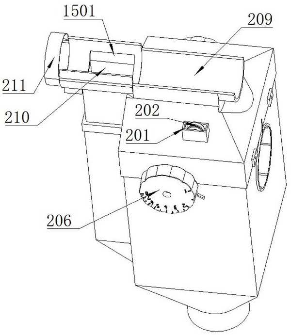 An automatic material conveying and dosing system