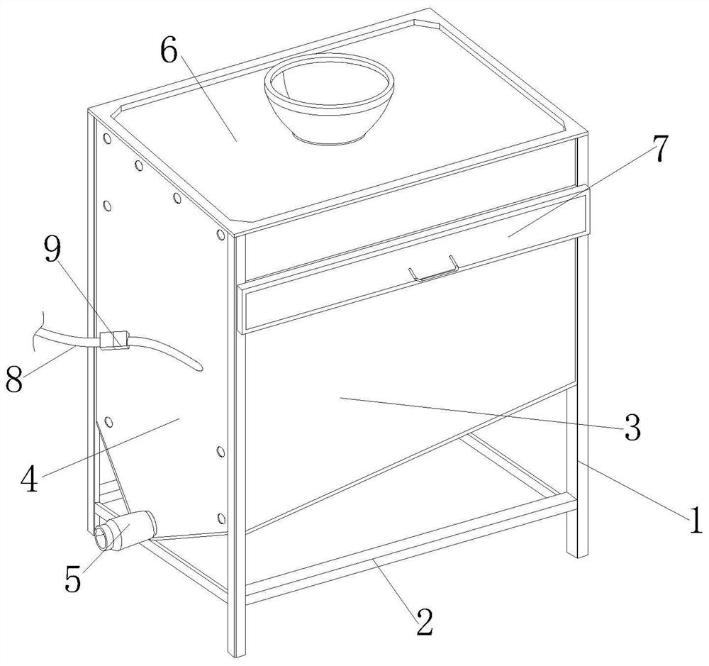 Hawthorn wine fermentation preparation wastewater treatment device