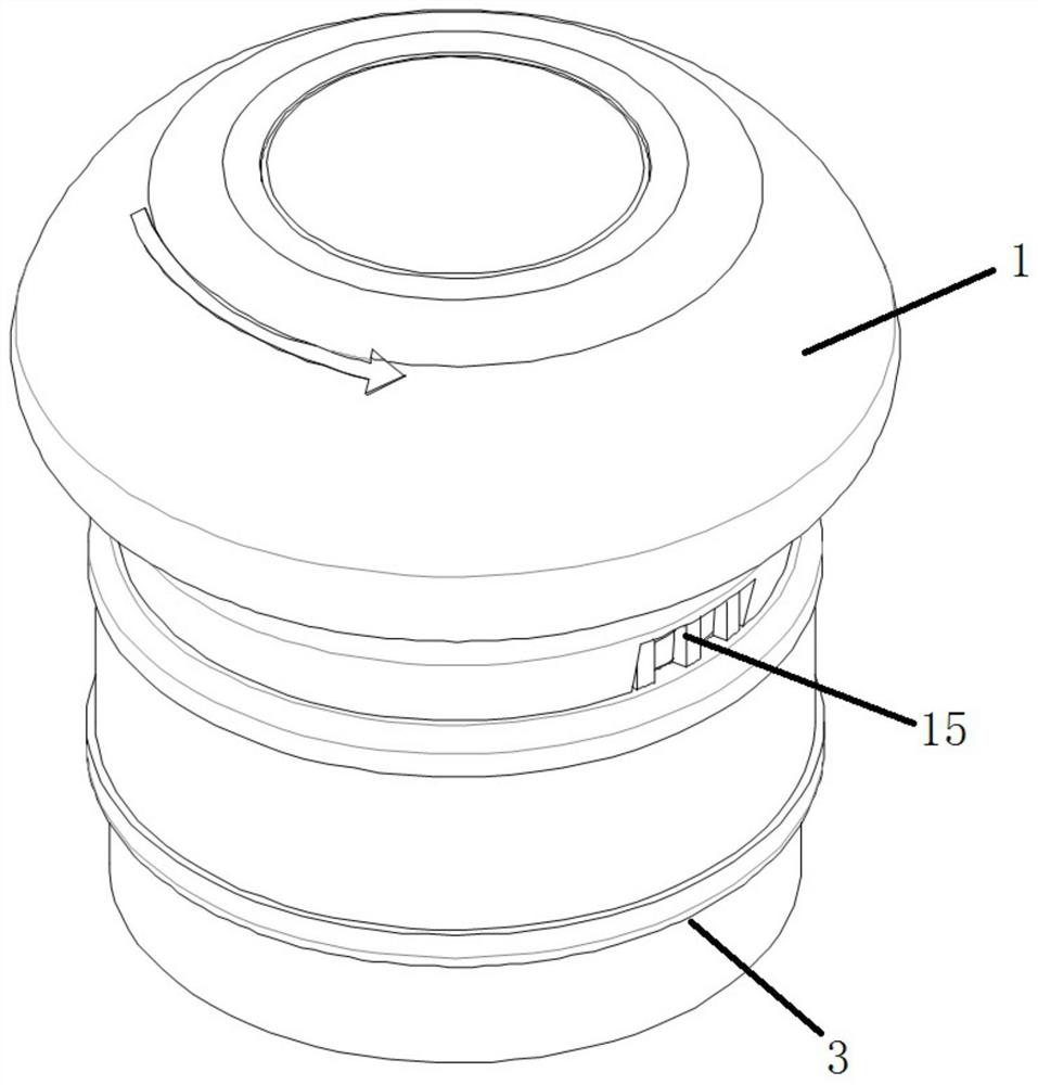 Prying-off type bottle cap and prying-off type bottle