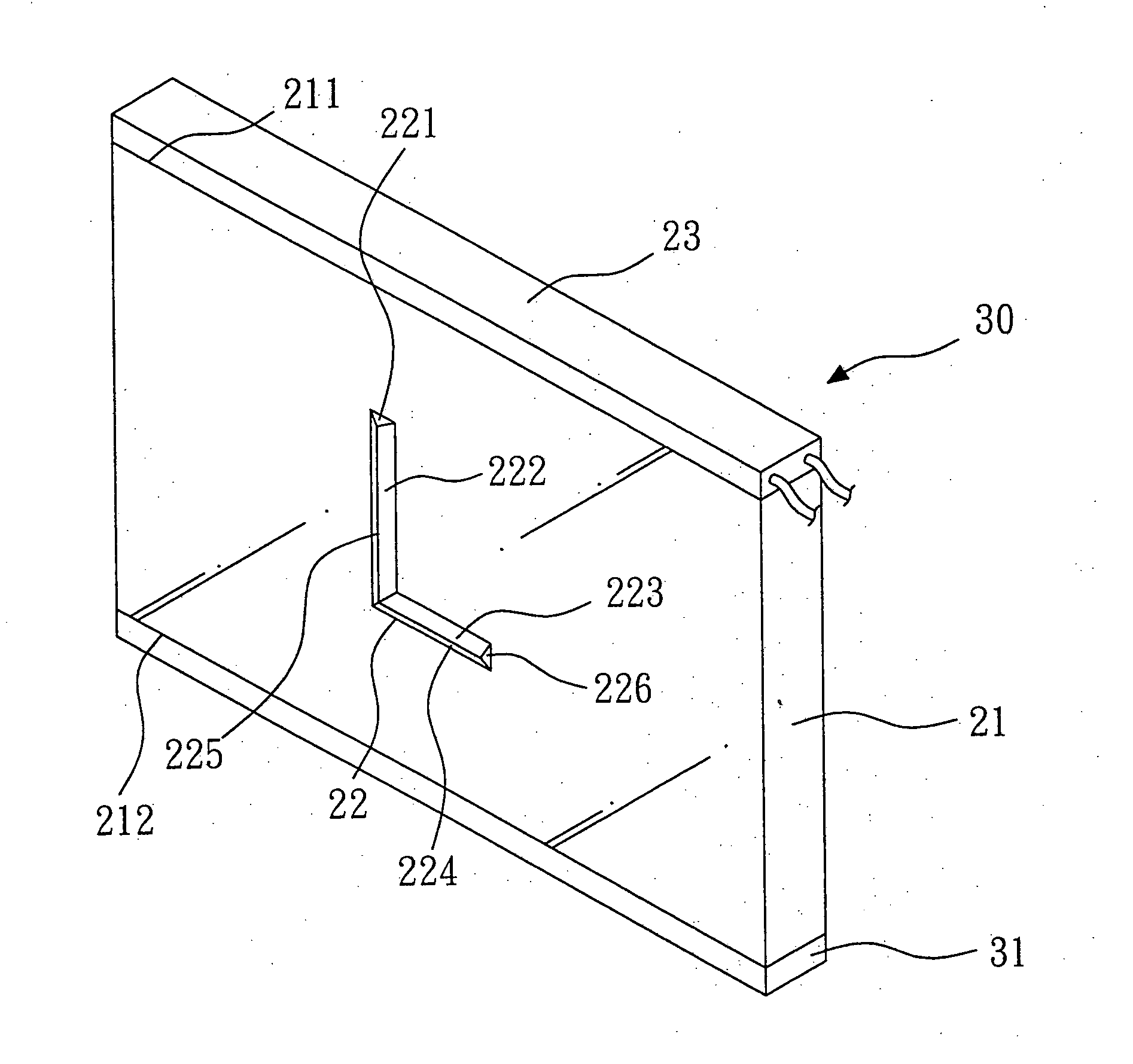 Transparent light-conducting module