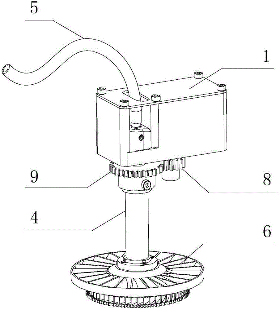 Split-type automatic sprinkler