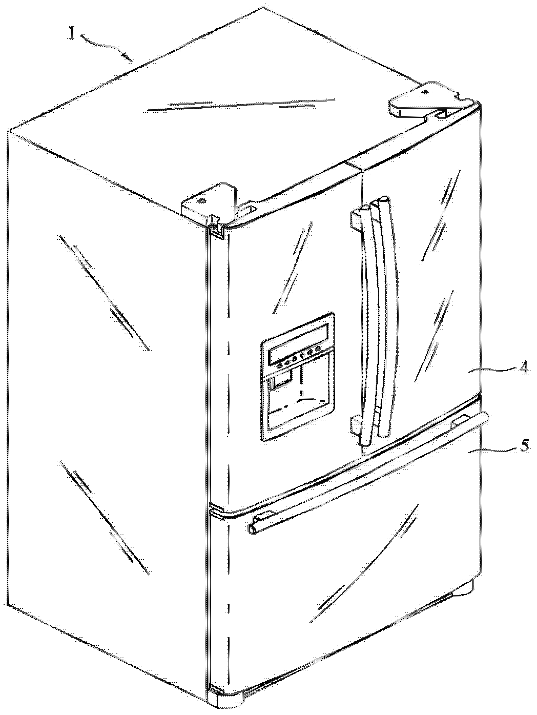 Refrigerator with vacuum space