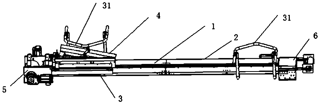 Length-adjustable automatic feeding equipment