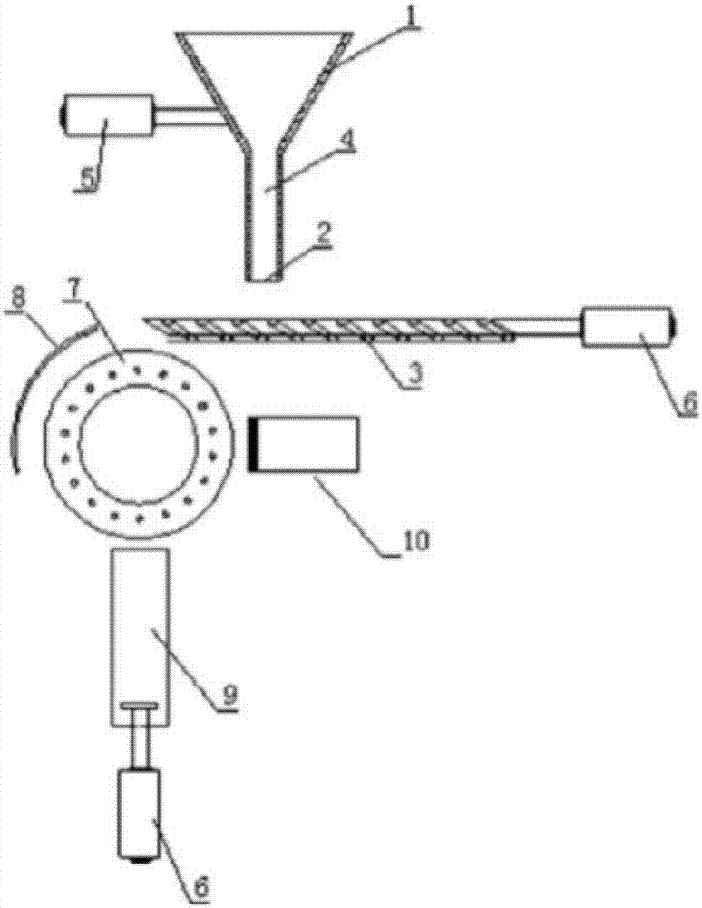 Automatic firework barrel packaging machine