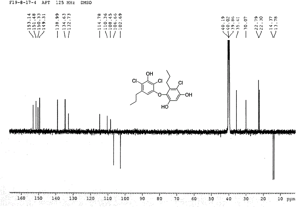 Preparation method of new aromatic polyketone compound and antibacterial use thereof