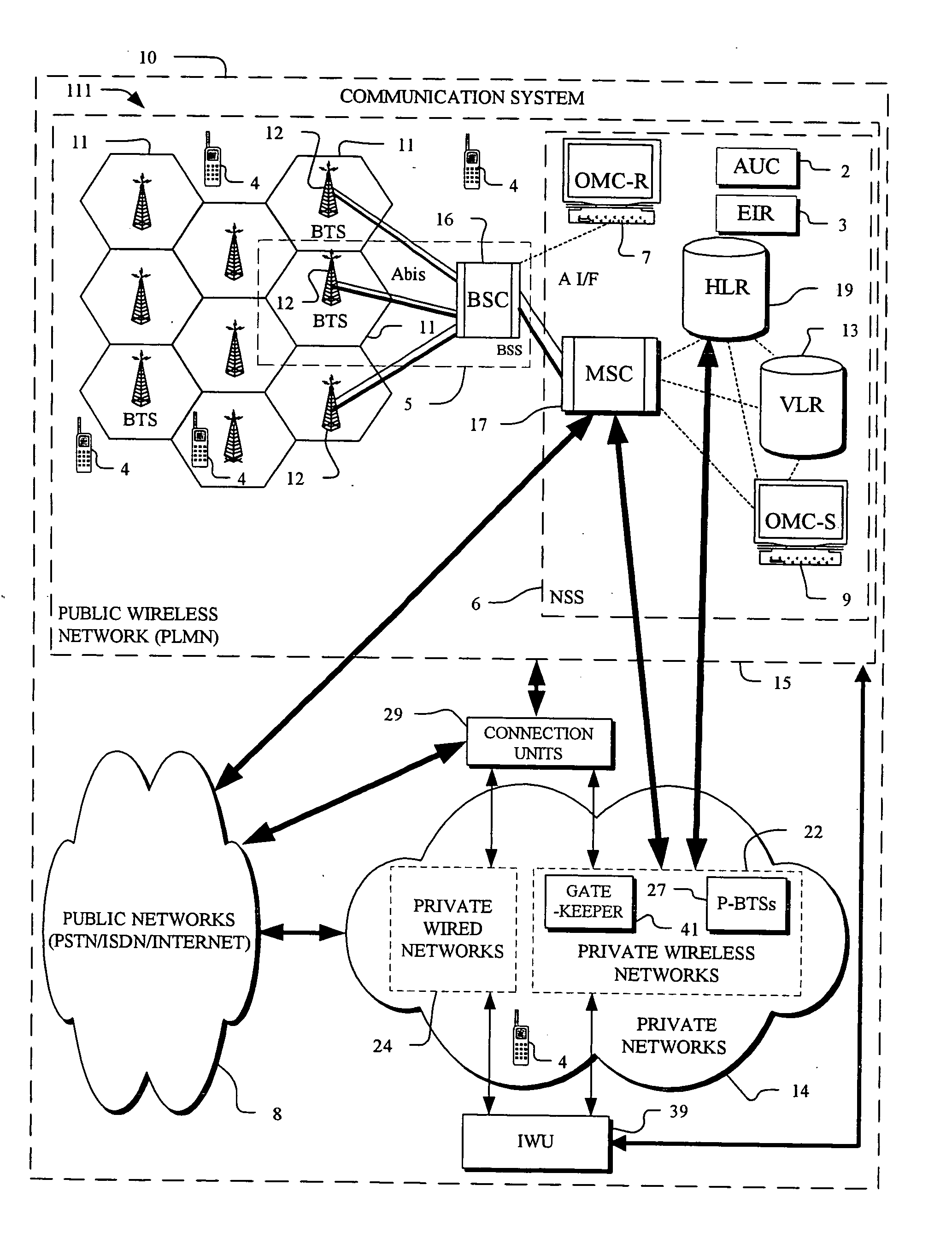 Method and apparatus for inter-cell handover in wireless networks using multiple protocols