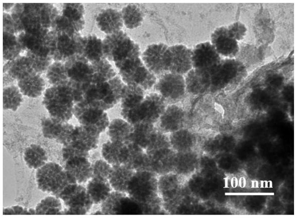 A high-performance graphene-supported mesoporous nickel-iron alloy electrocatalyst and its preparation method