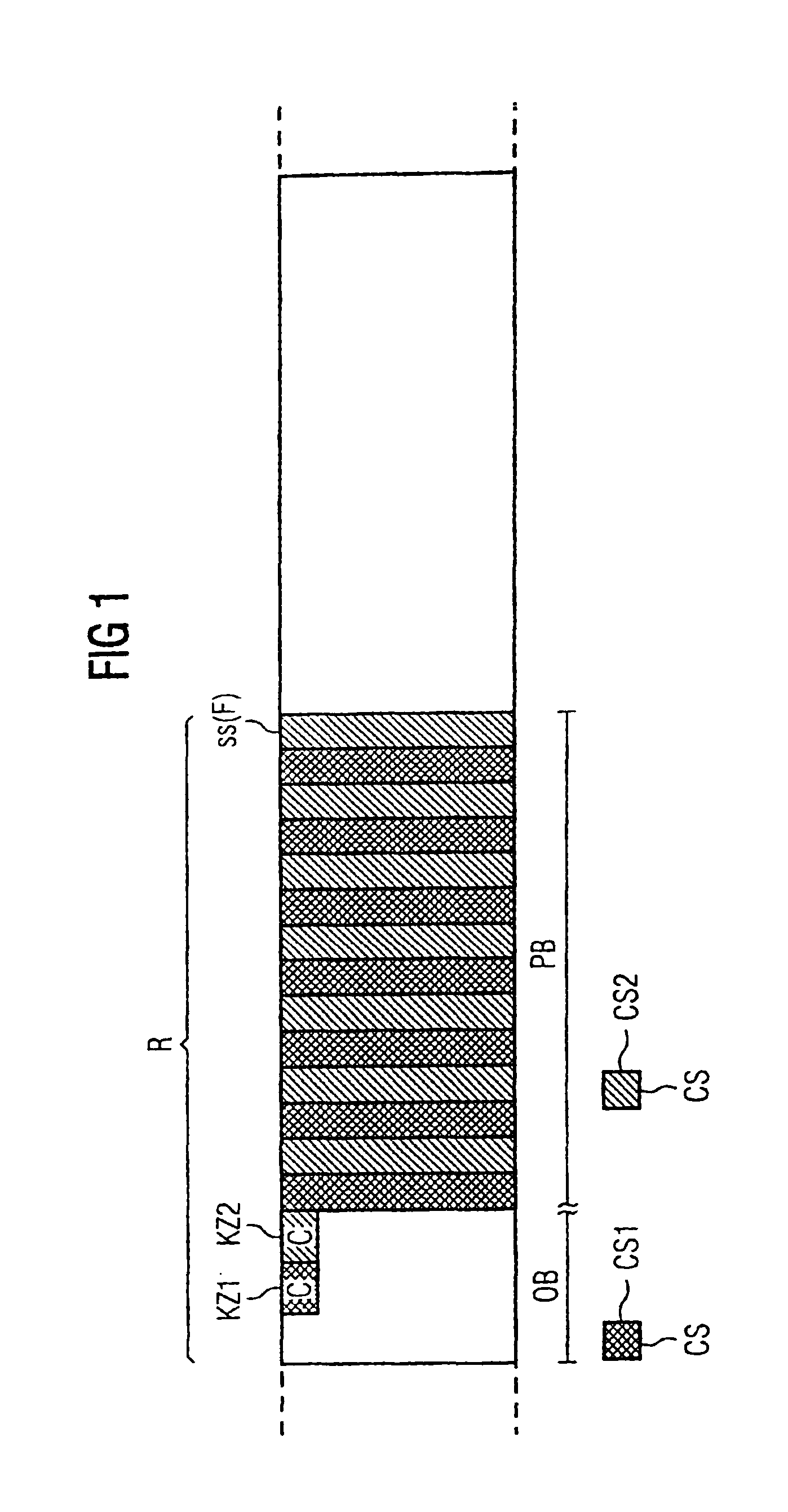 Method and system for transmitting at least one client signal within a server signal