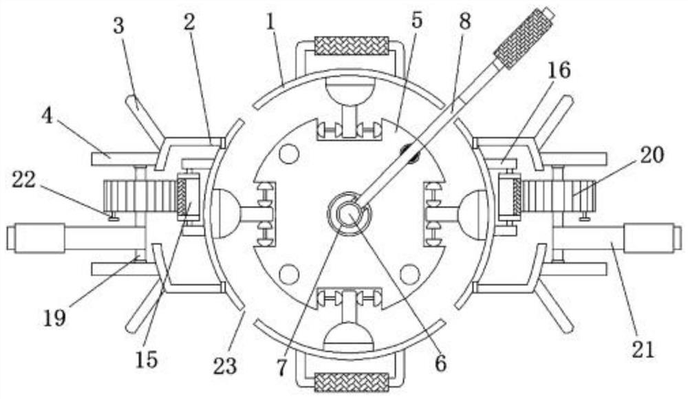 Radix paeoniae alba root digging device and using method