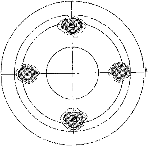 Method for growing cube-texture yttrium-stabile zirconium dioxide film