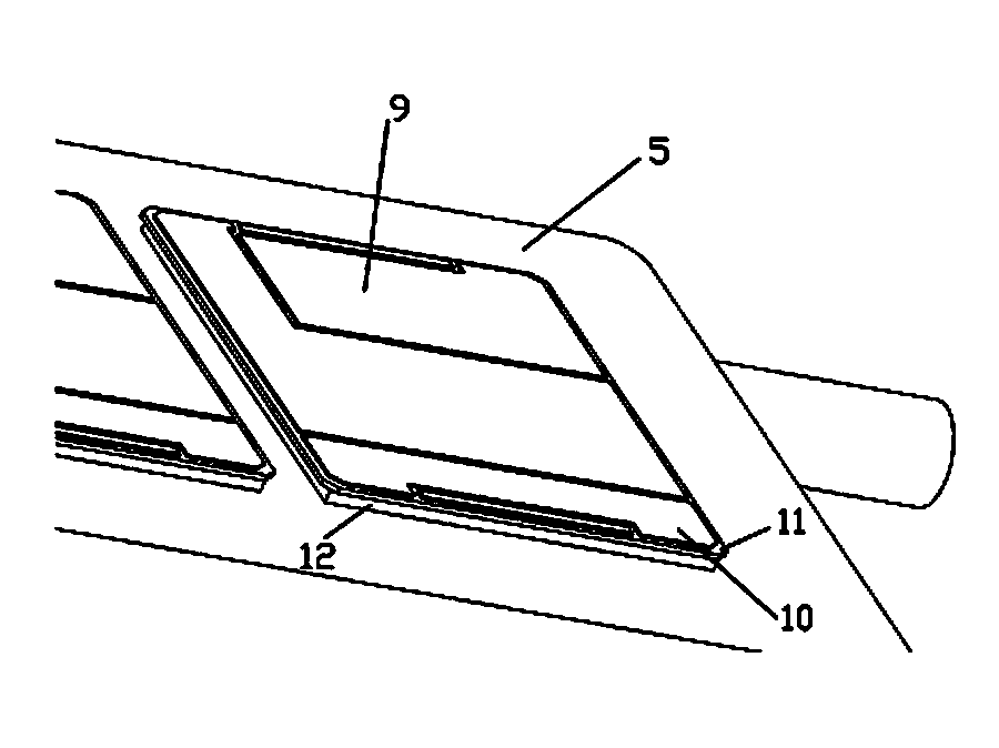 Power module packaging structure with water-cooled heat sink used for two-sided cooling