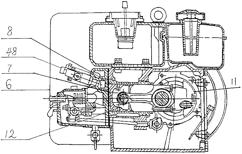 High-efficient intake and exhaust system of internal combustion engine