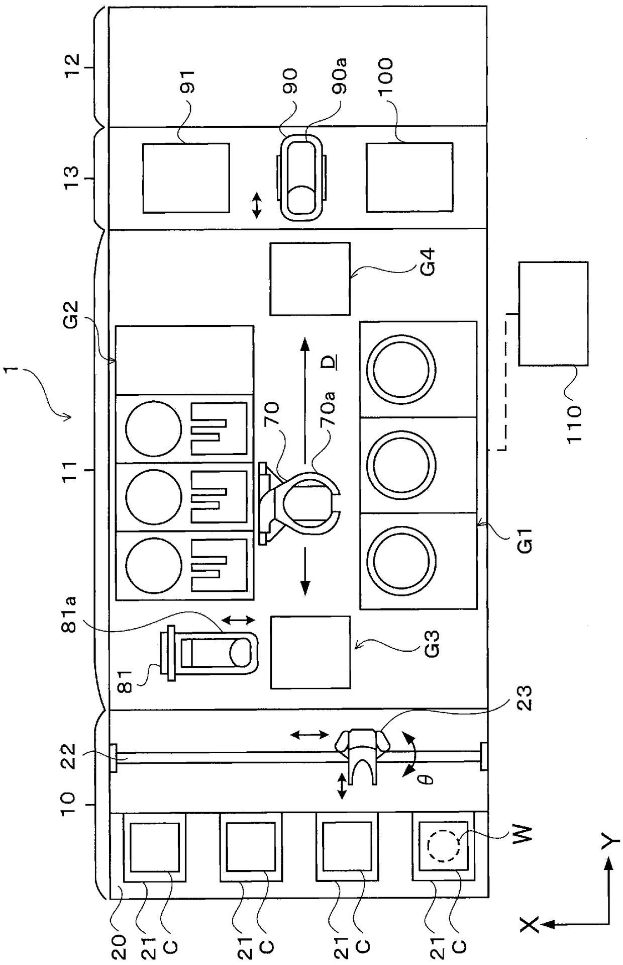 Dressing apparatus and dressing method for substrate rear surface polishing member